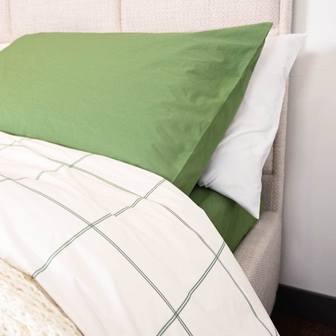 Cotton Essential Organic Percale Duvet Cover