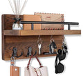 Wall-Mounted Wooden Floating 12 Inch Shelf Modern Storage Display Shelf