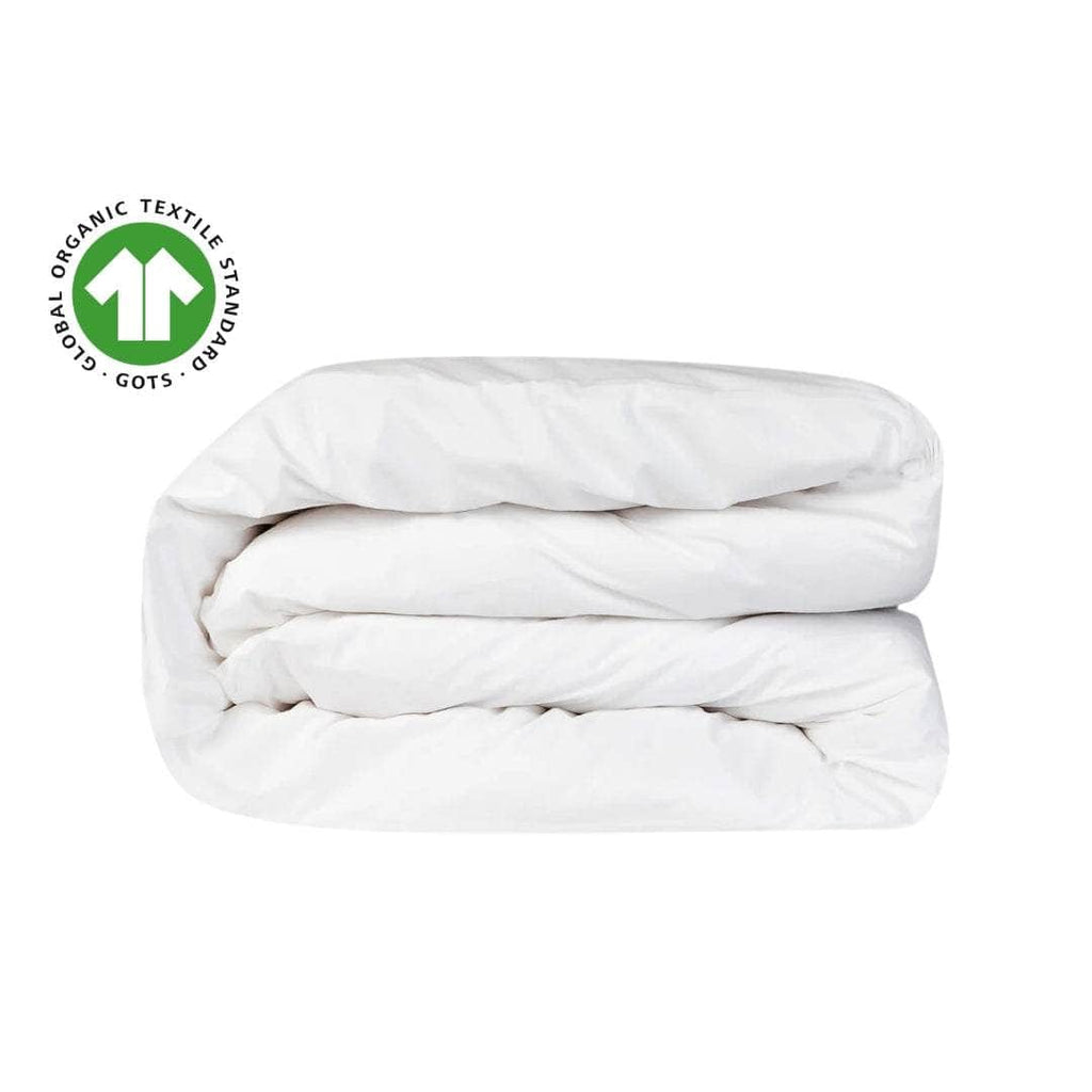 Cotton Essential Organic Percale Duvet Cover