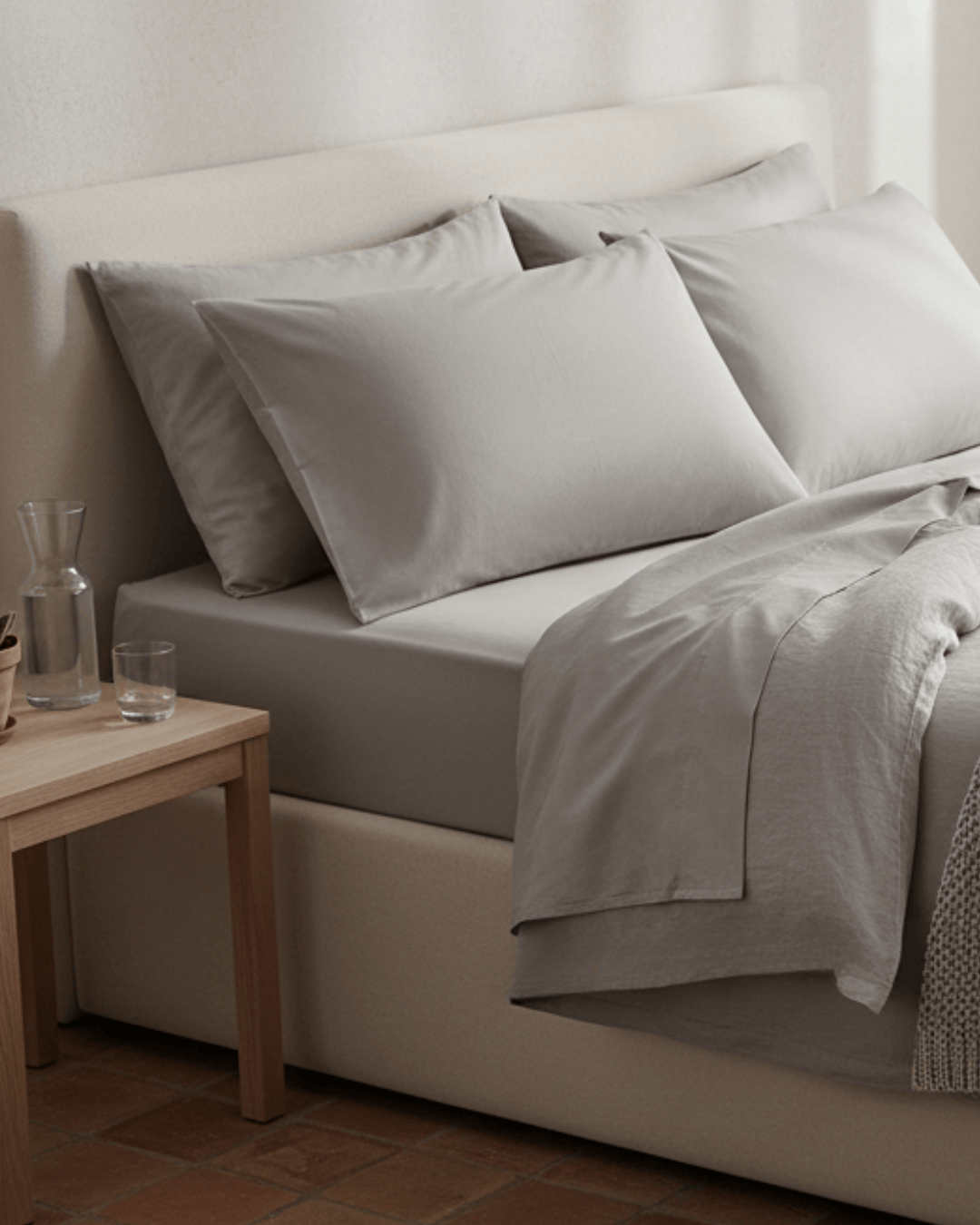 Cotton Refined Collection Sateen Duvet Cover Set