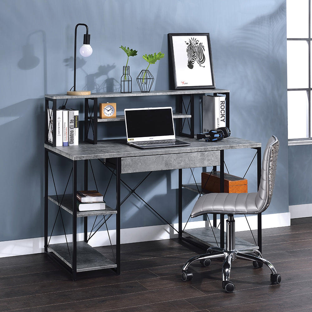 Multi-Purpose Hutch Desk in Multiple Colors