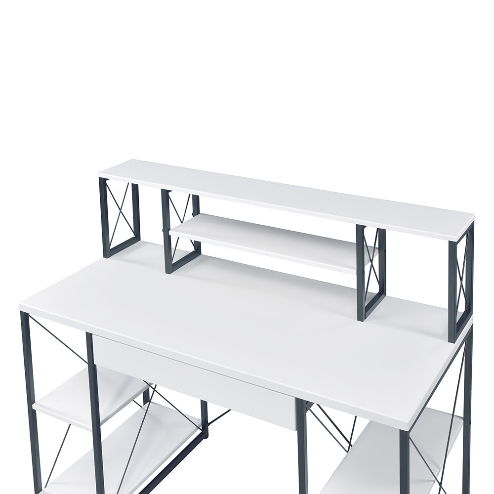 Multi-Purpose Hutch Desk in Multiple Colors