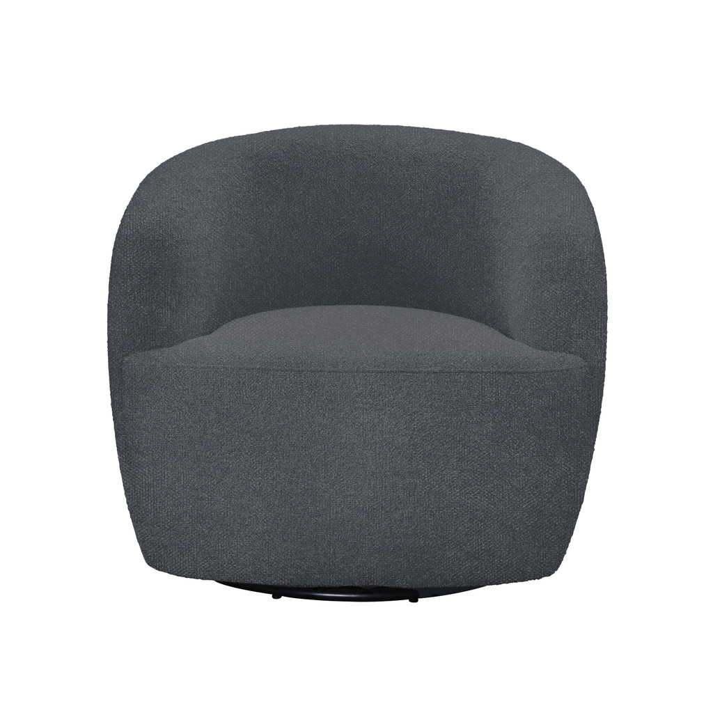 Aspen Swivel Chair - Charcoal