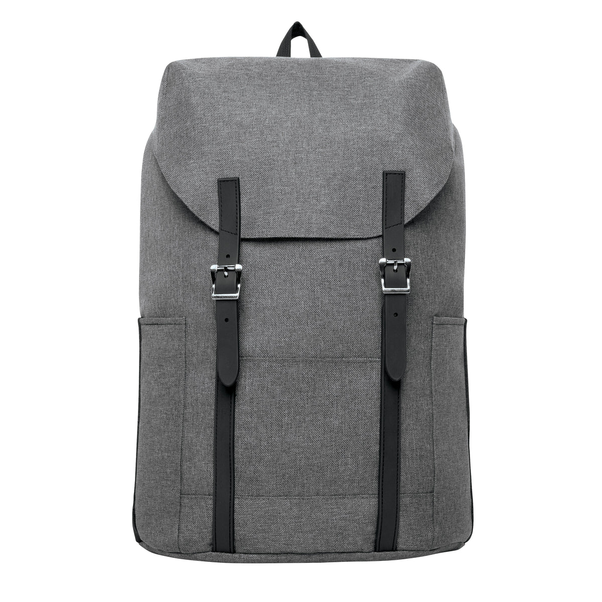 Marin Collection Flip-Top Backpack in Grey