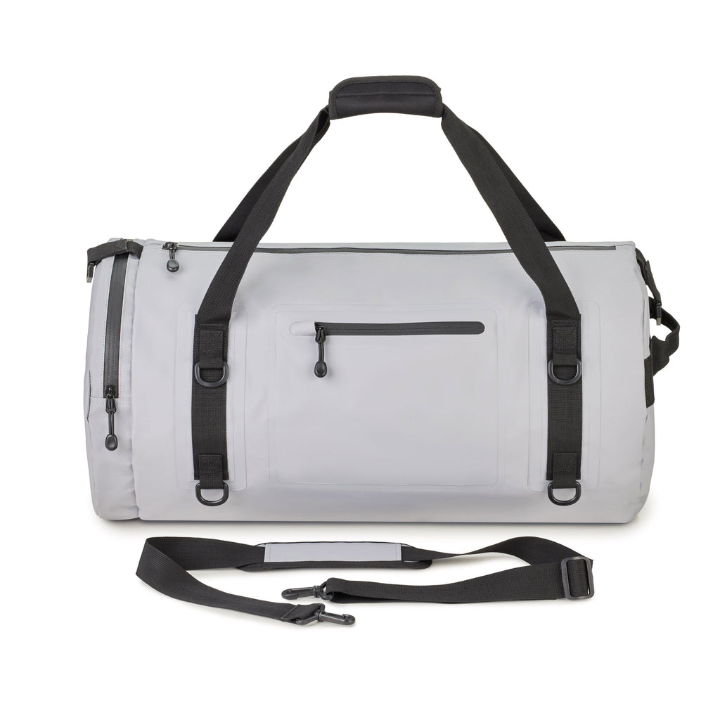 Marin Collection Water Resistant 50L Duffle Bag in Grey