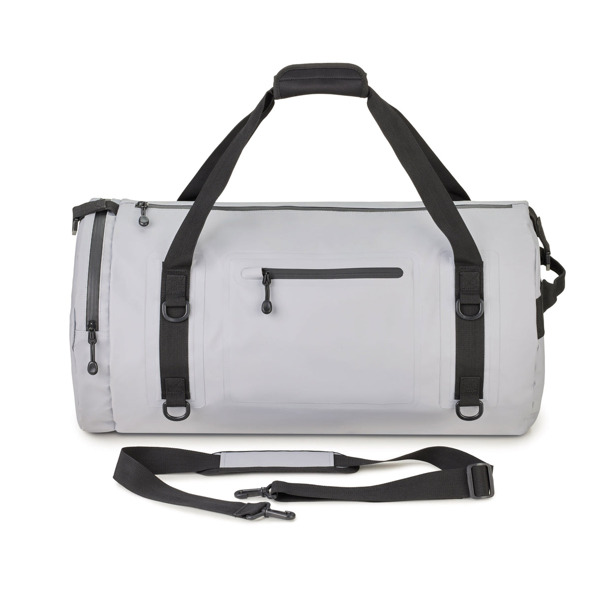 Marin Collection Water Resistant 50L Duffle Bag in Grey