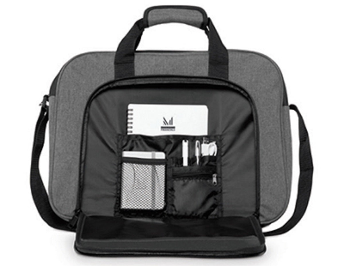 Marin Collection Business Smart Brief Case in Grey