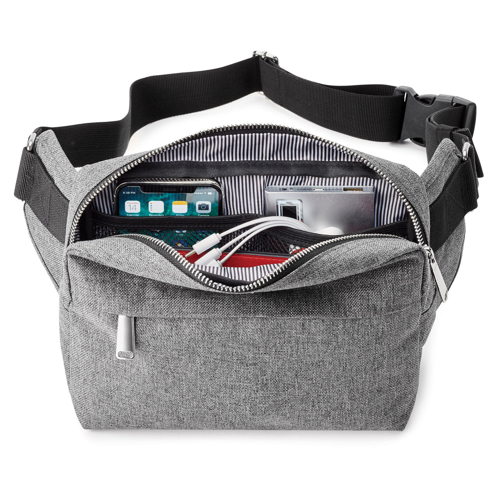 Marin Collection Water Resistant Accessory Bag in Grey