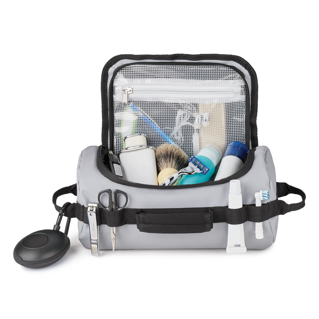 Marin Collection Water Resistant Accessory Bag in Grey