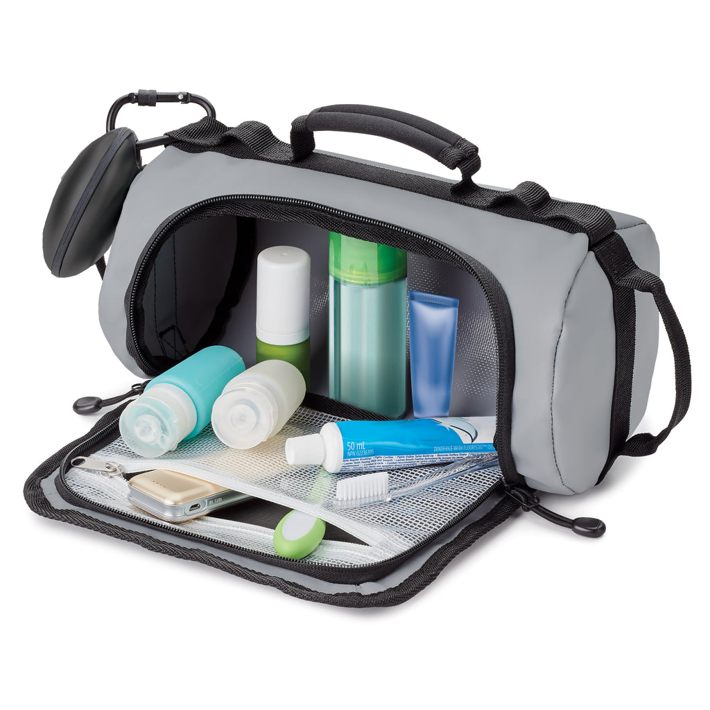 Marin Collection Water Resistant Accessory Bag in Grey