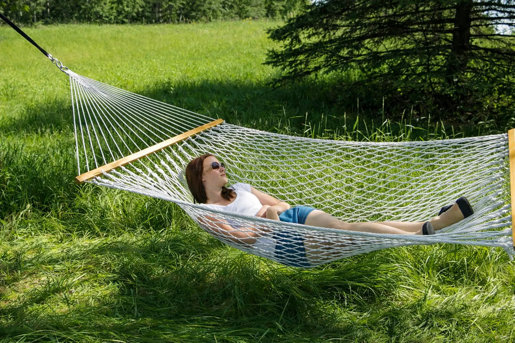 Cotton Rope Hammock Double