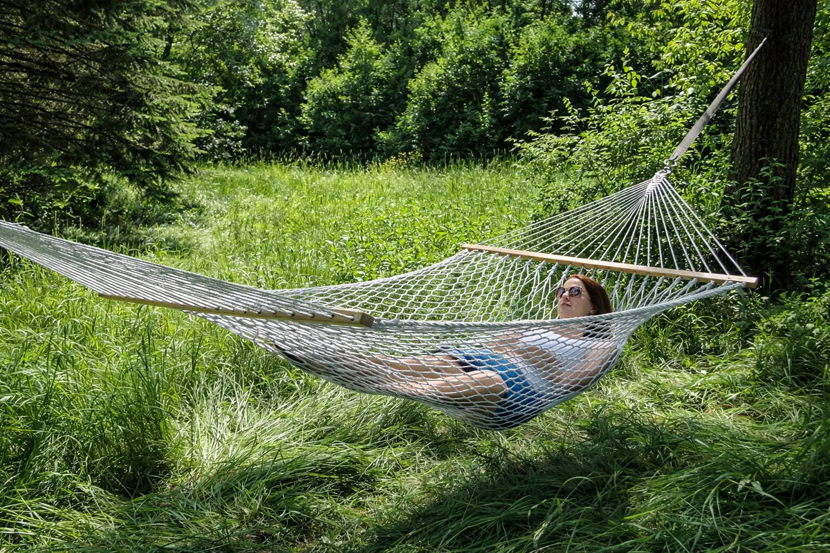 Cotton Rope Hammock Double