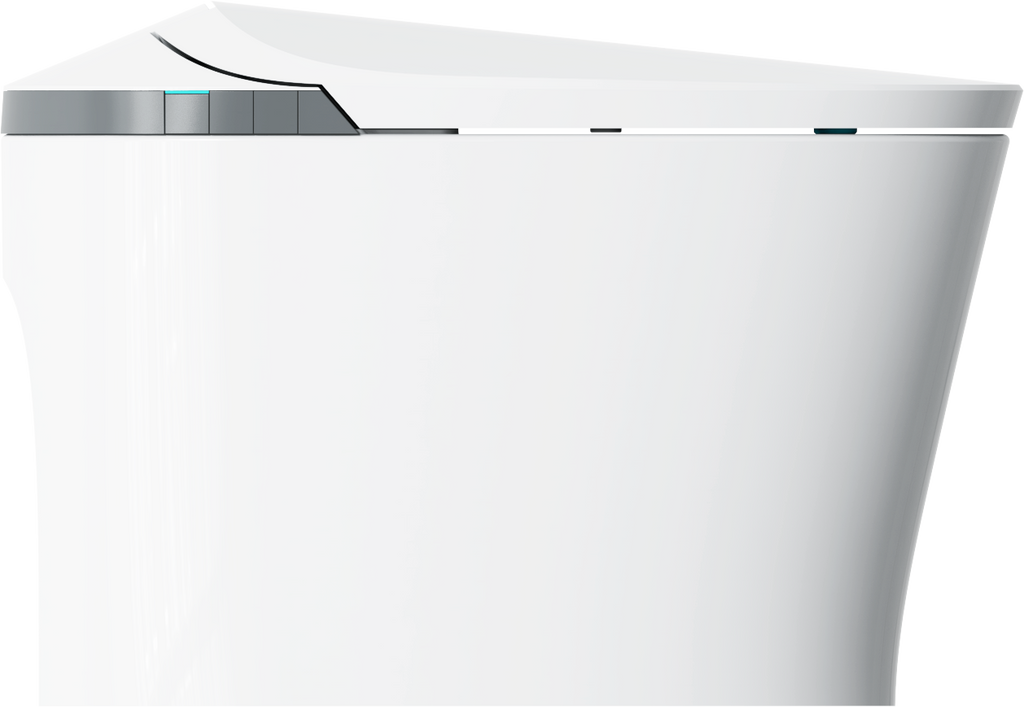 Deluxe 2.0 Smart Toilet with Bidet Wash, Heated Seat & Automatic Flush, Modern Intelligent Toilet