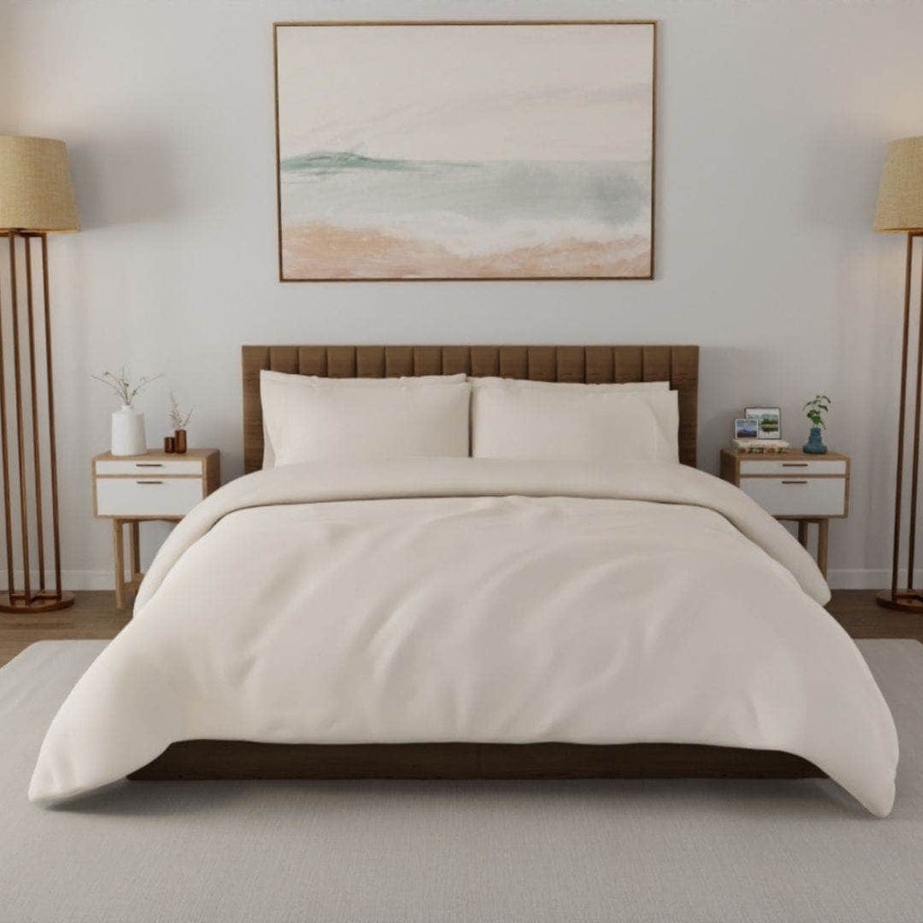 Cotton Essential Organic Percale Duvet Cover