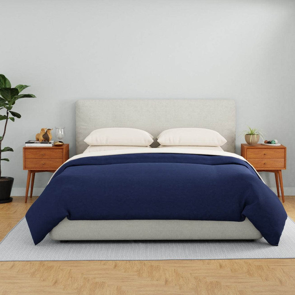 Cotton Essential Organic Percale Duvet Cover