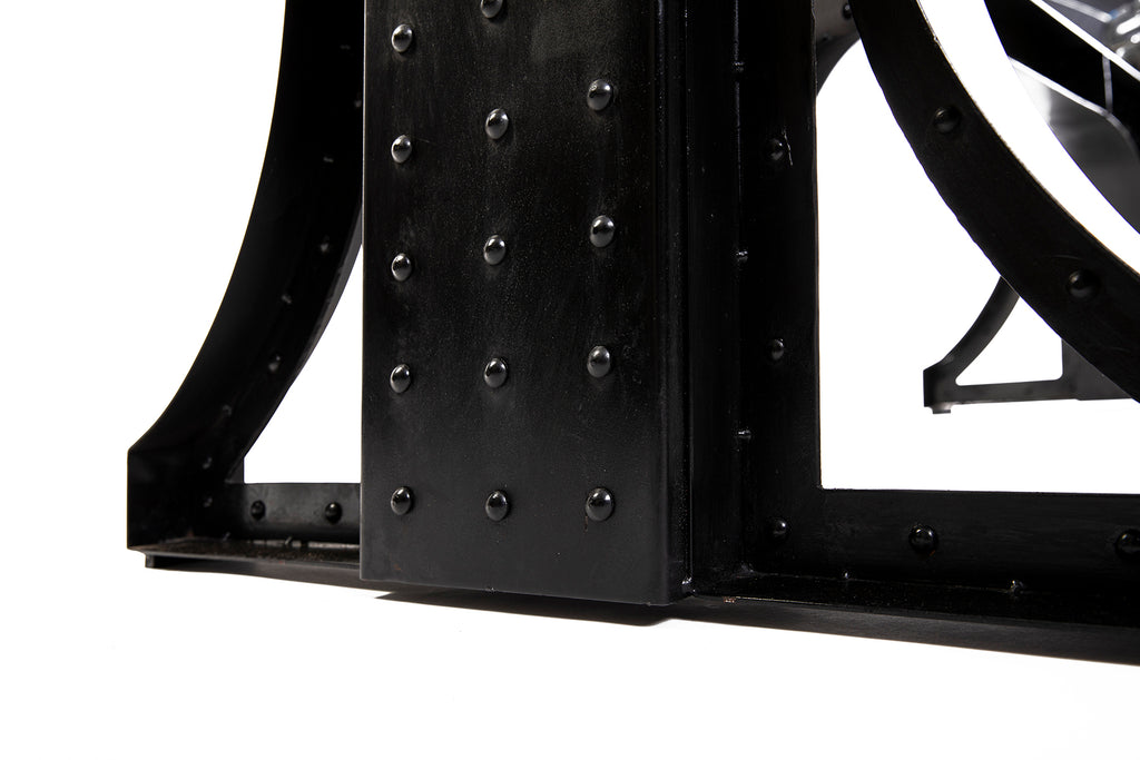 Industrial Crank Adjustable Table Base
