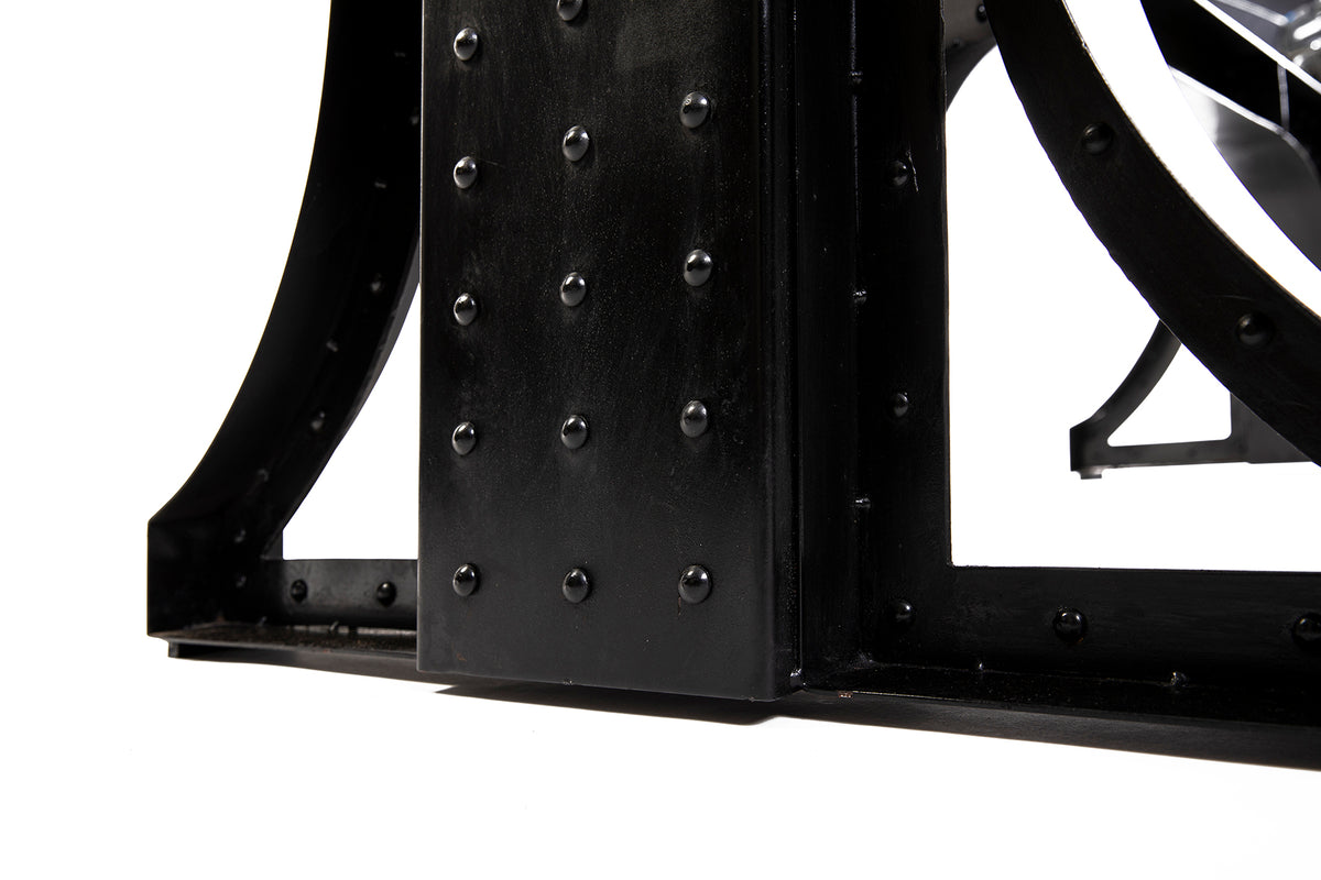 Industrial Crank Adjustable Table Base