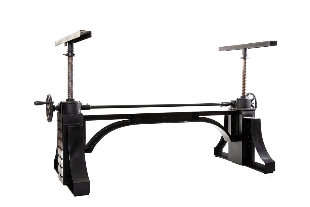 Industrial Crank Adjustable Table Base