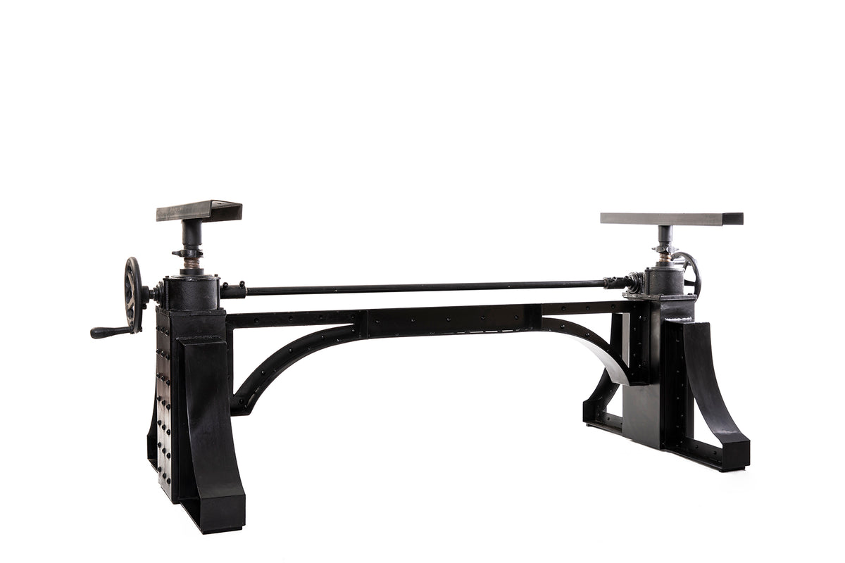Industrial Crank Adjustable Table Base