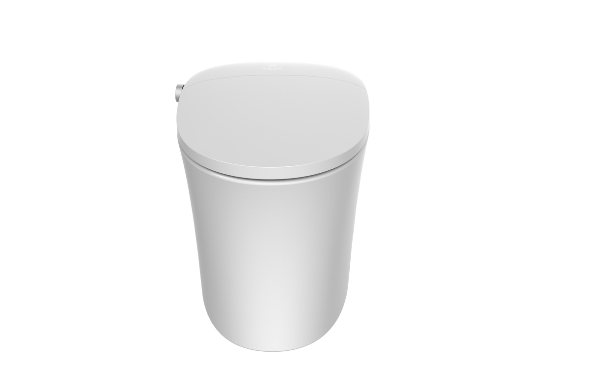 Toilette intelligente Mono 2.0 avec chasse d'eau automatique, siège chauffant et jet bidet, toilette intelligente moderne