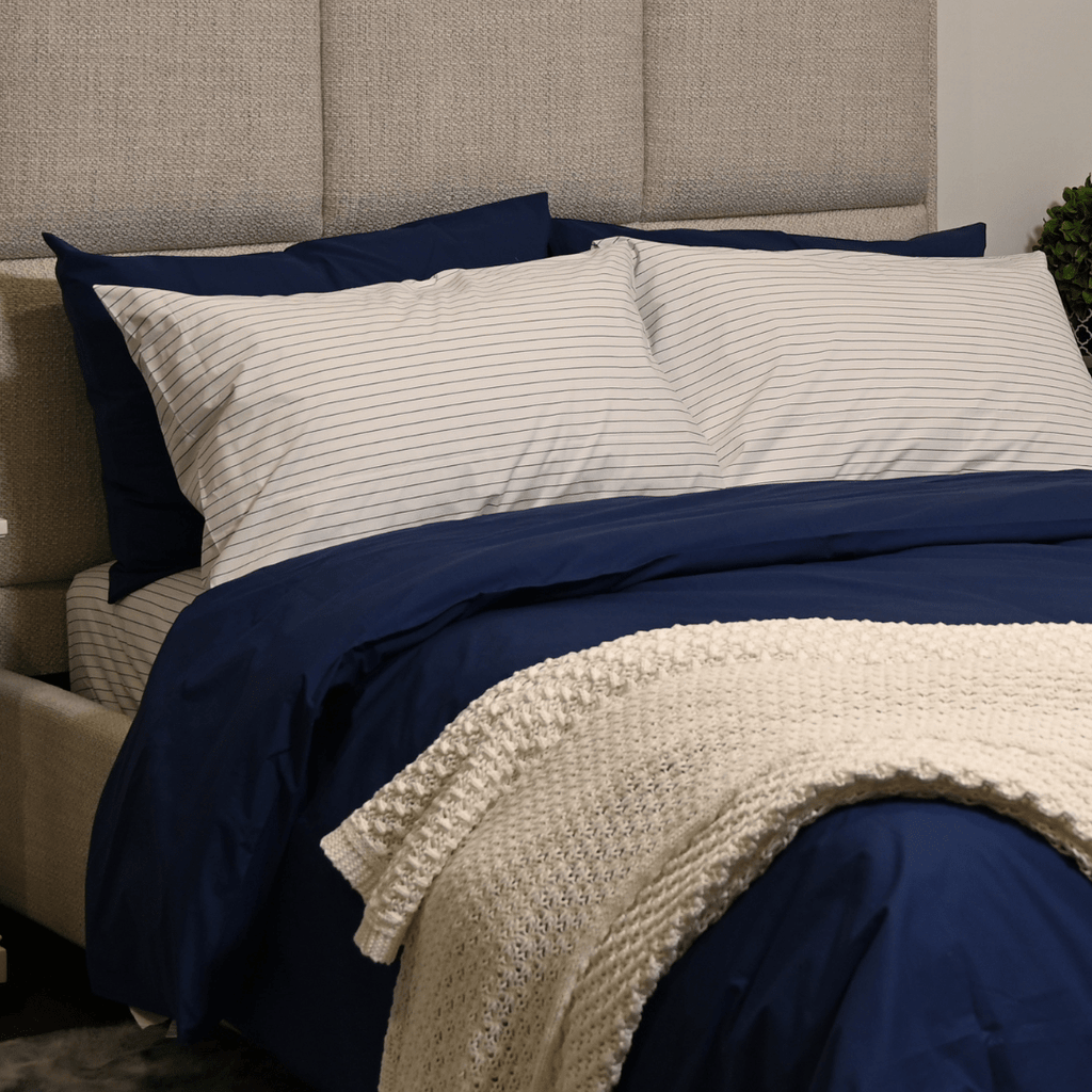 Cotton Essential Organic Percale Duvet Cover