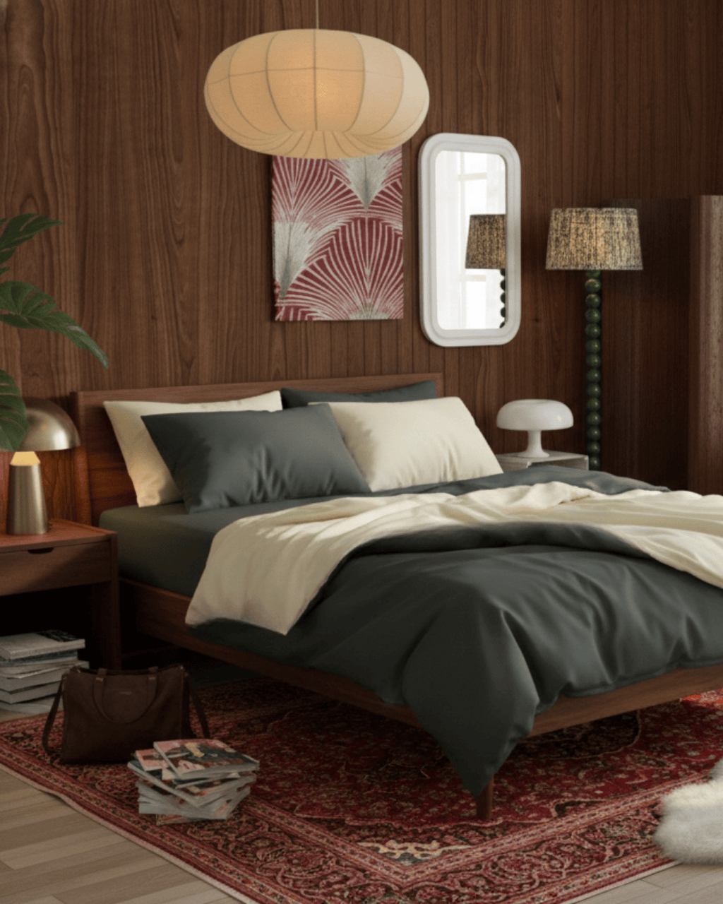 Cotton Refined Collection Sateen Duvet Cover Set