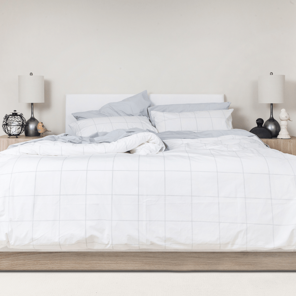 Cotton Essential Organic Percale Duvet Cover