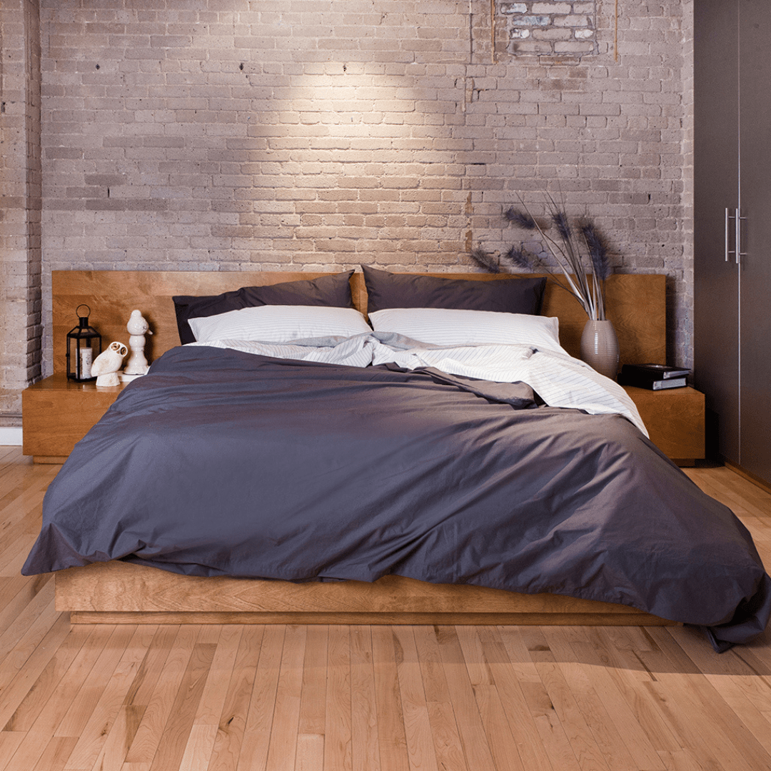 Cotton Essential Organic Percale Duvet Cover