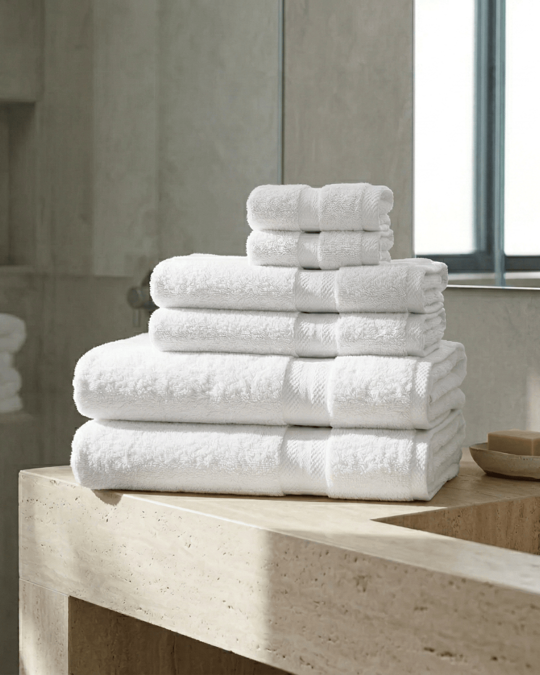 700GSM Cotton Opulence 6 Piece Towel Set