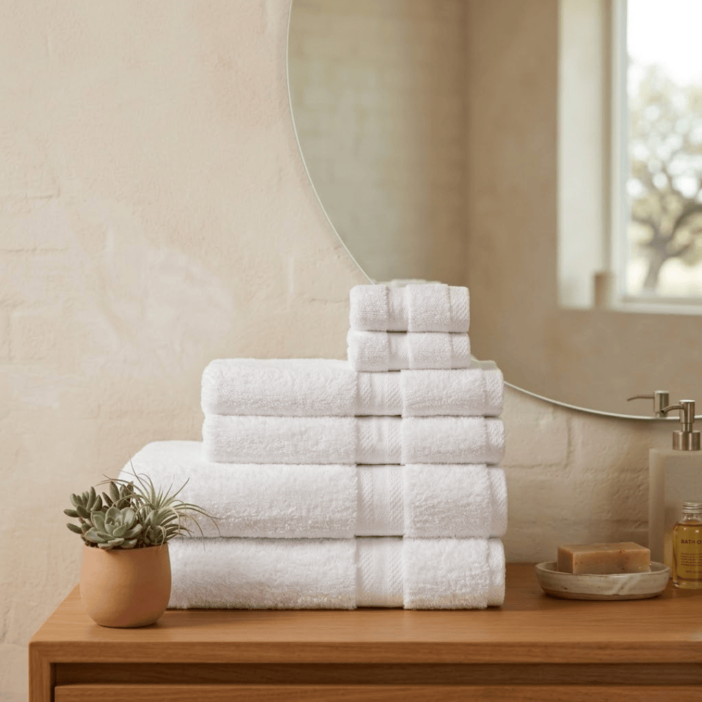 700GSM Cotton Opulence 6 Piece Towel Set