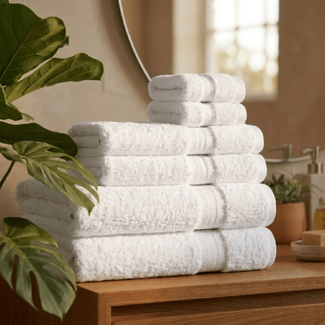 700GSM Cotton Opulence 6 Piece Towel Set