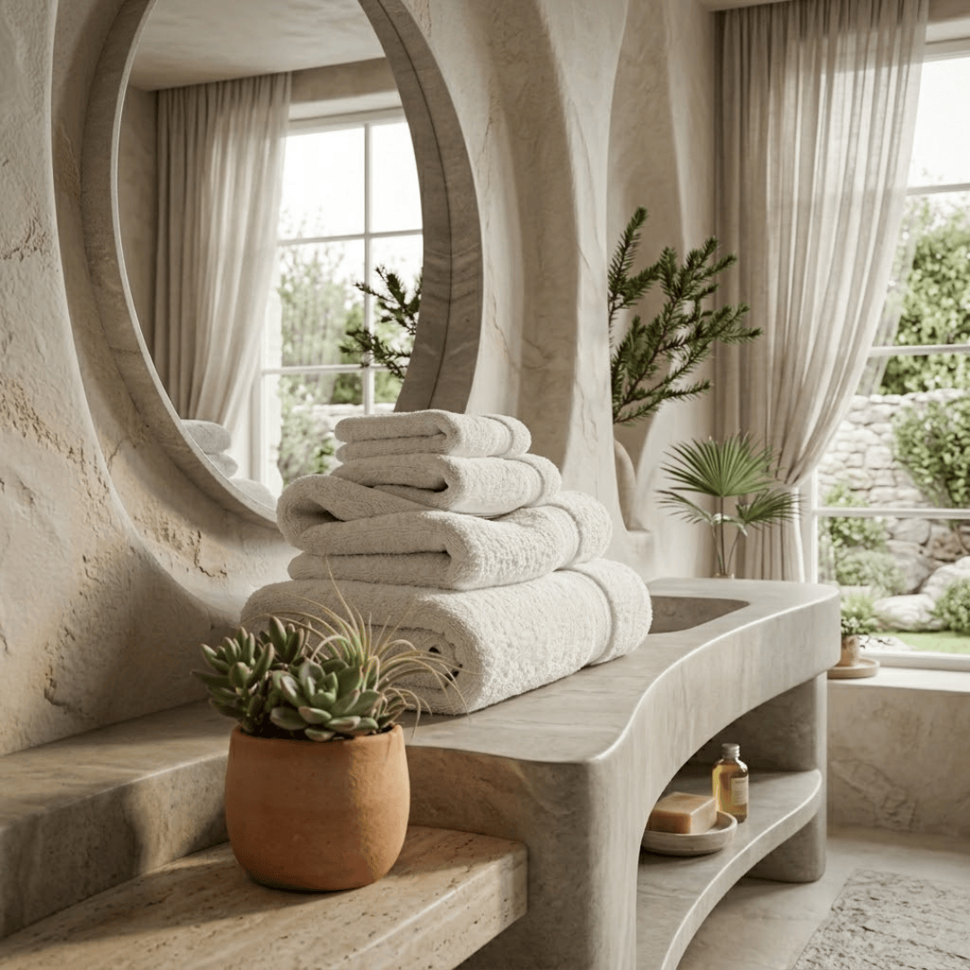 700GSM Cotton Opulence 6 Piece Towel Set