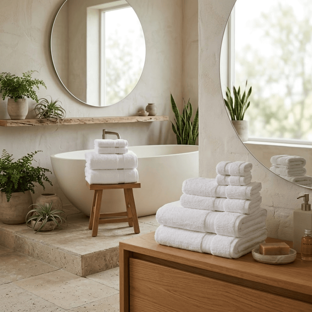700GSM Cotton Opulence 6 Piece Towel Set