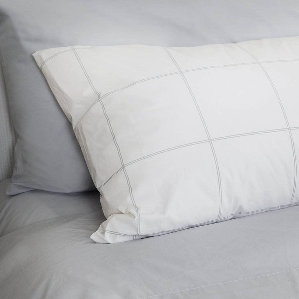 Cotton Essential Organic Percale Collection Duvet Cover & Pillowcase Set
