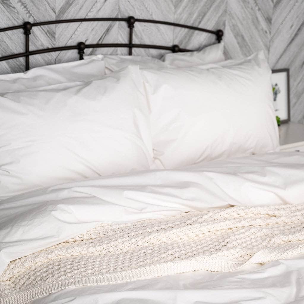 Cotton Essential Organic Percale Duvet Cover