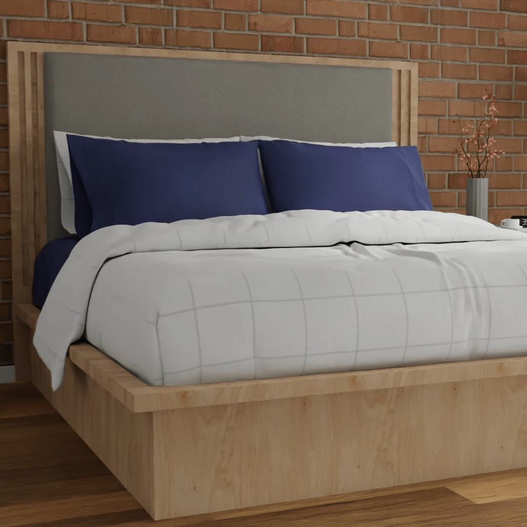 Cotton Essential Organic Percale Duvet Cover