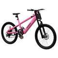 Rundeer Prince 20 inch kids electric bike in Pink