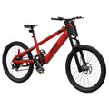 Rundeer Prince 20 inch kids electric bike in Red