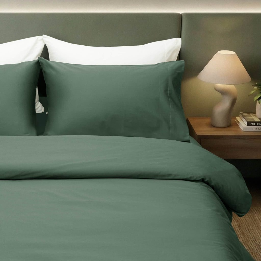 Cotton Refined Collection Sateen Duvet Cover Set
