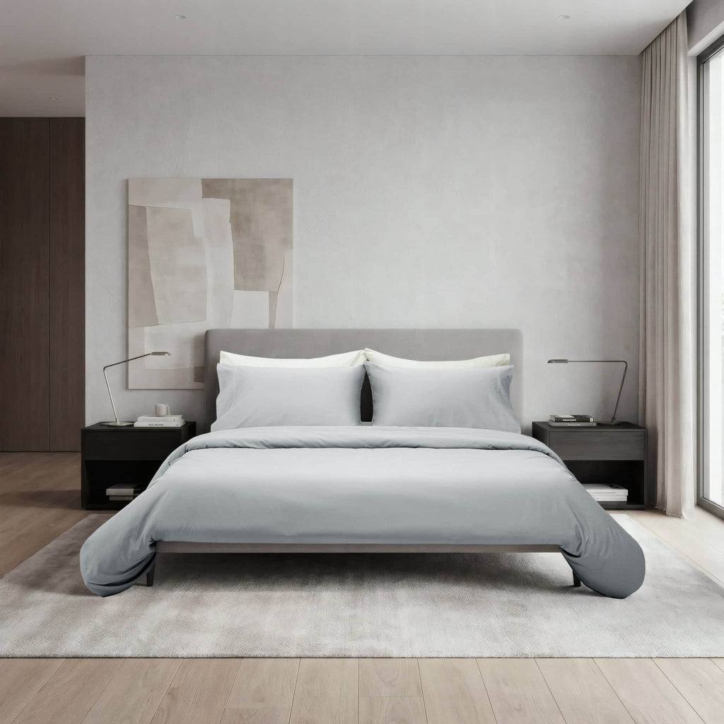 100% Egyptian Cotton Sateen Duvet Cover