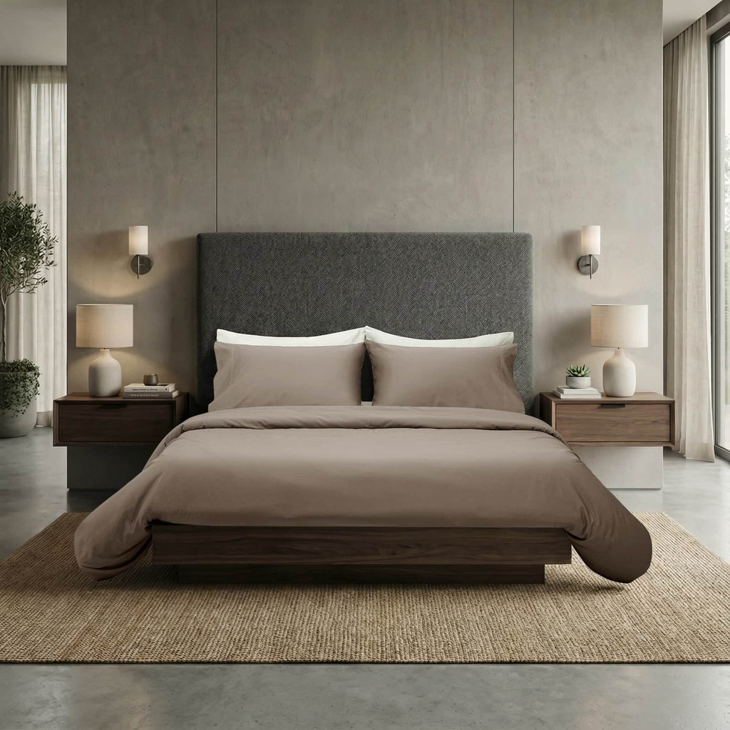 Cotton Refined Collection Sateen Duvet Cover Set