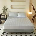 Temperature Regulating 3 Piece Sheet Set in Gray Color - Queen Size