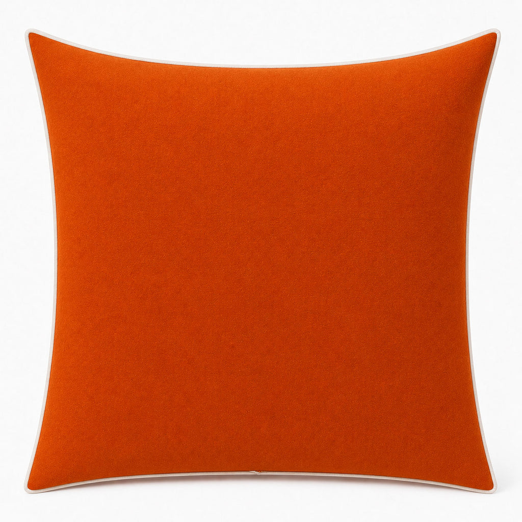 Grateful Glow Typography Embroidered Decorative Pillow Cover 18" x 18"