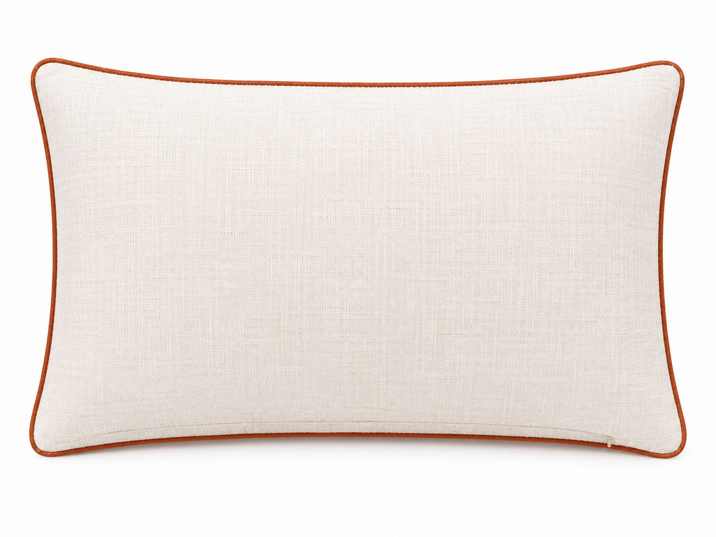 Housse de coussin décorative à carreaux « Pumpkin Spice » 100 % coton premium, 45 cm x 45 cm, accessoire de ferme automnal douillet