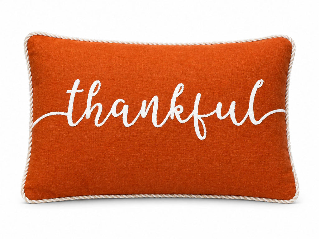 Housse de coussin décorative à carreaux « Pumpkin Spice » 100 % coton premium, 45 cm x 45 cm, accessoire de ferme automnal douillet