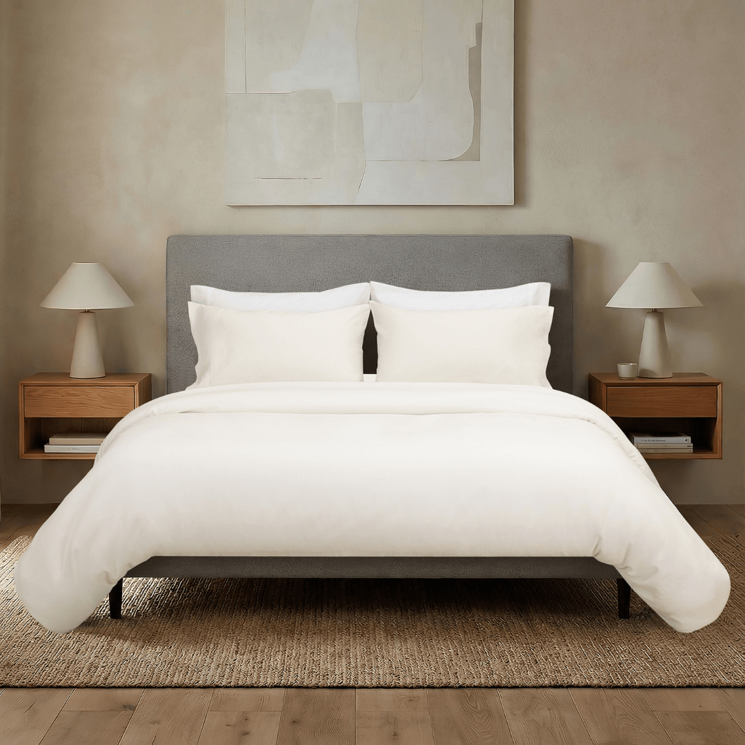 100% Egyptian Cotton Sateen Duvet Cover