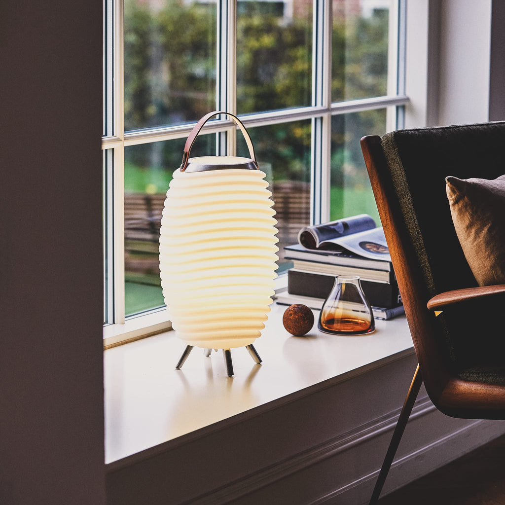Indoor Outdoor Lighting Bluetooth speaker Design LED Lamp and Cooler