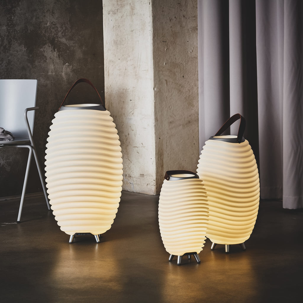 Indoor Outdoor Lighting Bluetooth speaker Design LED Lamp and Cooler