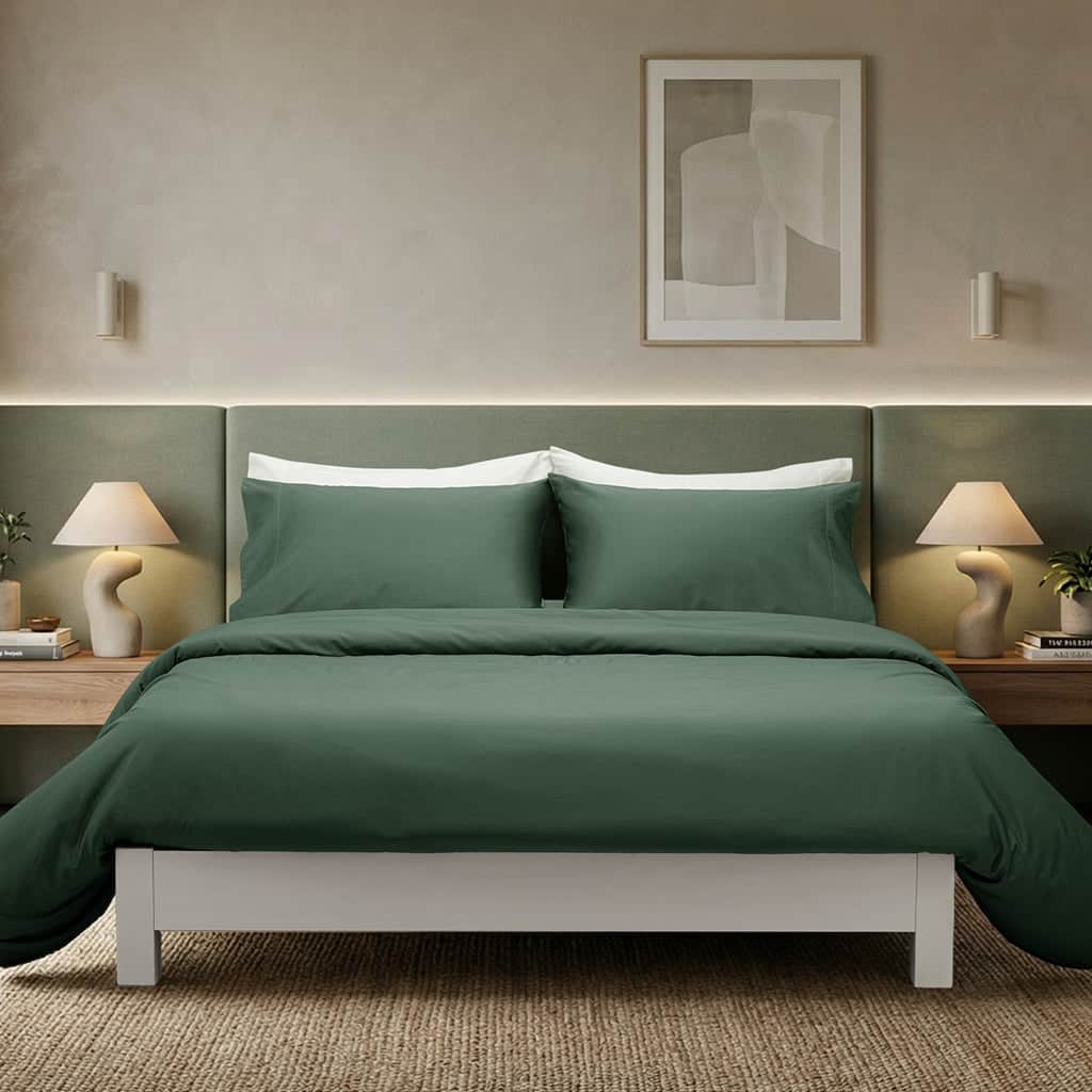 100% Egyptian Cotton Sateen Sheet Set