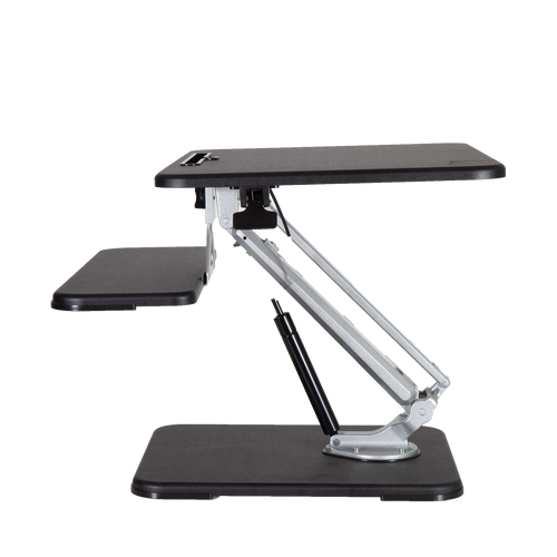 32” Lift Sit Stand Height Adjustable Desktop Converter - Black